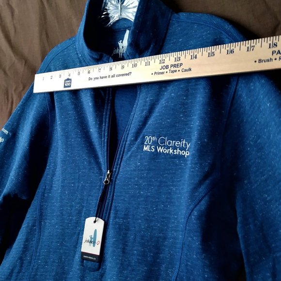 Johnnie-O (KENNEDY) half-zip sports jacket Size M Color Blue. - Picture 9 of 13